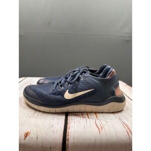 Nike Free RN 2018 Kids Running Shoes Thunder Blue Guava Ice AH3457-402‎ 6.5Y